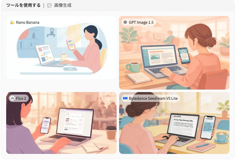 子供教育系ラボの画像作成結果